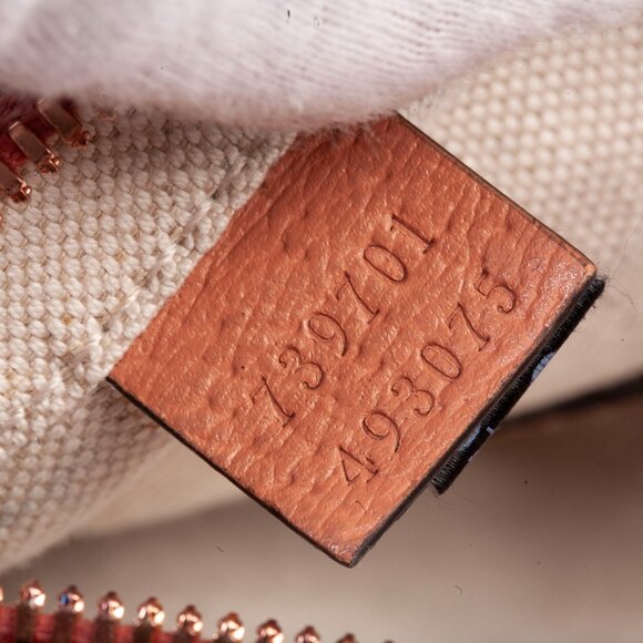 Authentic Gucci Pink GG Canvas Ophidia Mini Crossbody - Picture 9 of 16